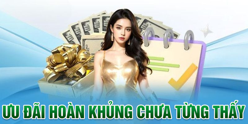 Ưu đãi hoàn khủng chưa từng thấy đợt khuyến mãi 8XBET này